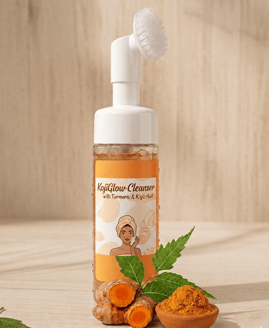 KojiGlow Cleansers™: Turmeric & Kojic Acid liquid Face Wash