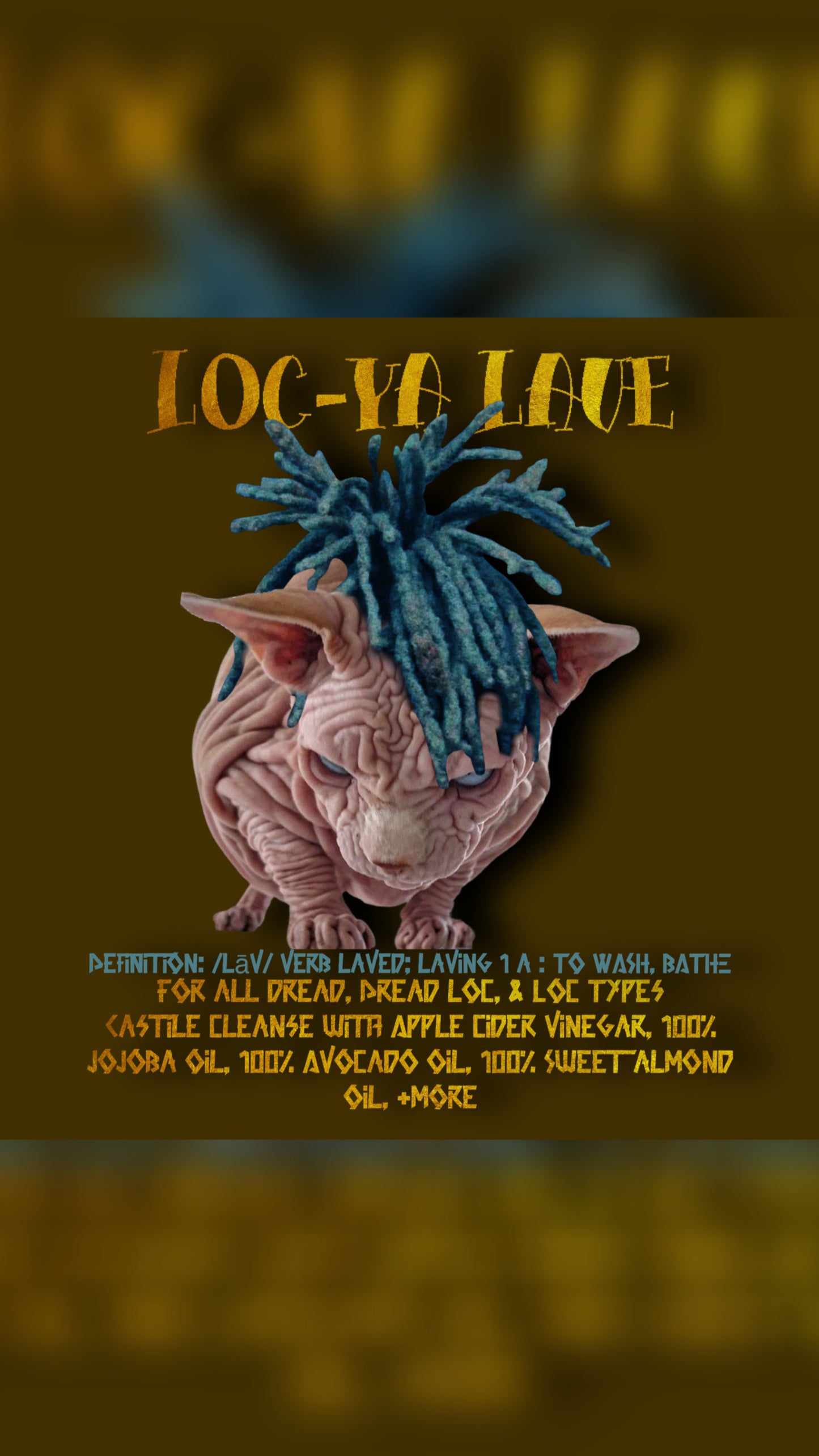 Loc-Ya Lave™ Loc Shampoo
