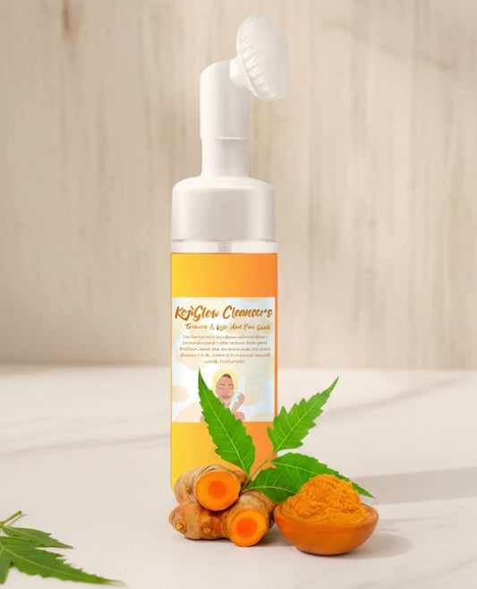 KojiGlow Cleansers™: Turmeric & Kojic Acid liquid Face Wash