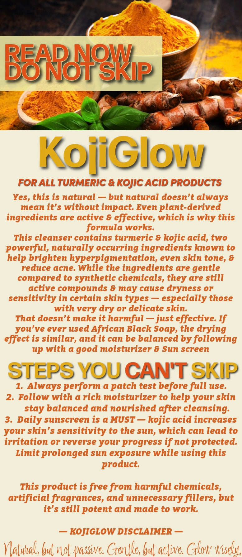 The Lemonder Bar™ - Koji Glow Cleanser™ (Kojic acid + Turmeric)