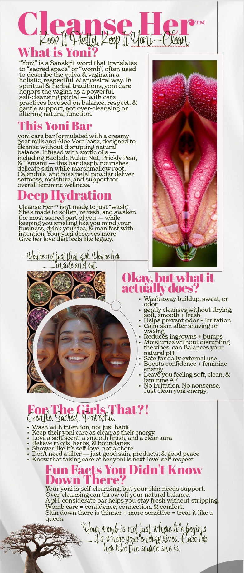 Cleanse Her™ Yoni Bar